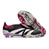 adidas Predator Elite Fold-over Tongue FG Nero Bianco Viola