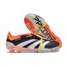 adidas Predator Elite Fold-over Tongue FG Nero Core Bianco Rosso Solare