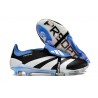 Scarpa Adidas Predator Elite Tongue FG Nero Bianco Blu