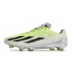 Scarpe da Calcio adidas X Crazyfast Strung+ FG Grigio Bianco Limone Lucido