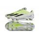 Scarpe da Calcio adidas X Crazyfast Strung+ FG Grigio Bianco Limone Lucido