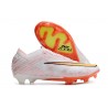 Scarpa da Calcio Nike Mercurial Vapor 15 Elite FG Bianco Arancio Giallo