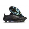 Scarpe Adidas F50+ Senza Lacci FG Nero Core Ferro Metallizzato Oro Met