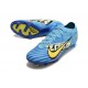 Scarpa da Calcio Nike Mercurial Vapor 15 Elite FG X Mbappe Blu Baltico Bianco