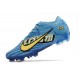 Scarpa da Calcio Nike Mercurial Vapor 15 Elite FG X Mbappe Blu Baltico Bianco