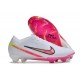 Scarpa da Calcio Nike Mercurial Vapor 15 Elite FG Bianco Rosa