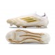 Scarpe da Calcio Adidas F50 Elite LL FG Ftwr Bianco Oro Met Ftwr Bianco