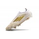 Scarpe da Calcio Adidas F50 Elite LL FG Ftwr Bianco Oro Met Ftwr Bianco