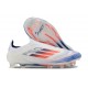Scarpe Adidas F50 Elite LL FG Ftwr Bianco Rosso Solare Blu Lucido