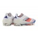 Scarpe Adidas F50 Elite LL FG Ftwr Bianco Rosso Solare Blu Lucido