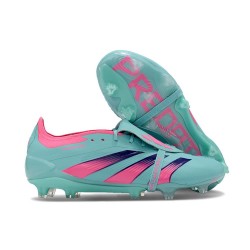 Adidas Predator Elite Foldover Tongue FG Blu Rosa