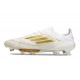 Adidas F50 + Elite FG Ftwr Bianco Oro Met Ftwr Bianco