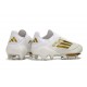 Adidas F50 + Elite FG Ftwr Bianco Oro Met Ftwr Bianco