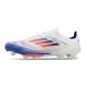 Adidas F50 + Elite FG Bianco Blu Lucido Rosso Solare