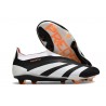 Adidas Predator Elite Senza Lacci FG Nero Bianco Arancio
