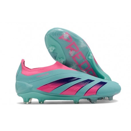 Adidas Predator Elite Senza Lacci FG Blu Rosa
