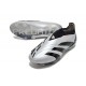 Adidas Predator Elite Senza Lacci FG Argento Nero