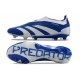 Adidas Predator Elite Senza Lacci FG Bianco Blu