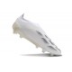 Adidas Predator Elite Senza Lacci FG Bianco Oro