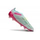 Adidas Predator Elite Senza Lacci FG Almost Blu Lucid Rosa Semi Giallo Solare