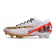 Nike Air Zoom Mercurial Vapor XV Elite FG Bianco Rosso Oro