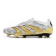 Scarpe da Calcio adidas Predator Elite FG Oro Bianco Grigio