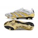 Scarpe da Calcio adidas Predator Elite FG Oro Bianco Grigio