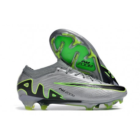 Nike Air Zoom Mercurial Vapor XV Elite FG Grigio Nero Verde