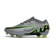 Nike Air Zoom Mercurial Vapor XV Elite FG Grigio Nero Verde