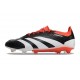 Scarpe da Calcio adidas Predator Elite FG Nero Bianco Rosso