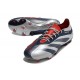 Scarpe da Calcio adidas Predator Elite FG Argento Nero Rosso