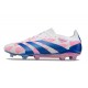 Scarpe da Calcio adidas Predator Elite FG Bianco Blu Rosa