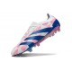 Scarpe da Calcio adidas Predator Elite FG Bianco Blu Rosa