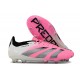 Scarpe da Calcio adidas Predator Elite FG Rosa Bianco Nero