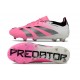 Scarpe da Calcio adidas Predator Elite FG Rosa Bianco Nero