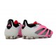 Scarpe da Calcio adidas Predator Elite FG Rosa Bianco Nero
