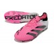 Scarpe da Calcio adidas Predator Elite FG Rosa Bianco Nero