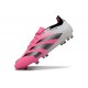 Scarpe da Calcio adidas Predator Elite FG Rosa Bianco Nero