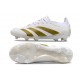 Scarpe da Calcio adidas Predator Elite FG Bianco Oro