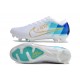 Nike Air Zoom Mercurial Vapor XV Elite FG Bianco Blu Oro
