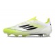 Adidas F50 Elite FG Scarpa Bianco Nero Giallo