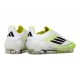 Adidas F50 Elite FG Scarpa Bianco Nero Giallo