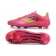 Adidas F50 Elite FG Scarpa Rosa Giallo