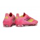Adidas F50 Elite FG Scarpa Rosa Giallo