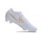 Nike Air Zoom Mercurial Vapor XV Elite FG Bianco Blu Oro