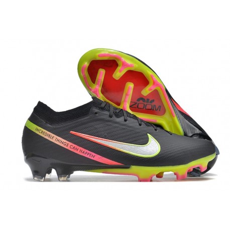 Nike Air Zoom Mercurial Vapor XV Elite FG Nero Metallico