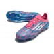 Adidas F50 Elite FG Scarpa Solar Blu Ftwr Bianco Solar Rosa
