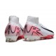 Scarpe Nike Mercurial Superfly 10 Elite FG Bianco Rosso Blu
