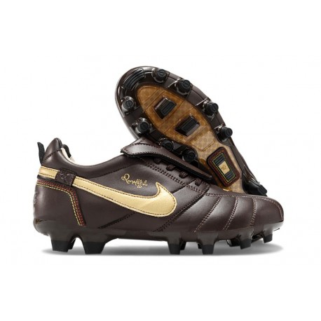 Scarpe Nike Tiempo Legend 10 Elite FG Marrone Oro