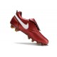 Scarpe Nike Tiempo Legend 10 Elite FG Rosso Bianco